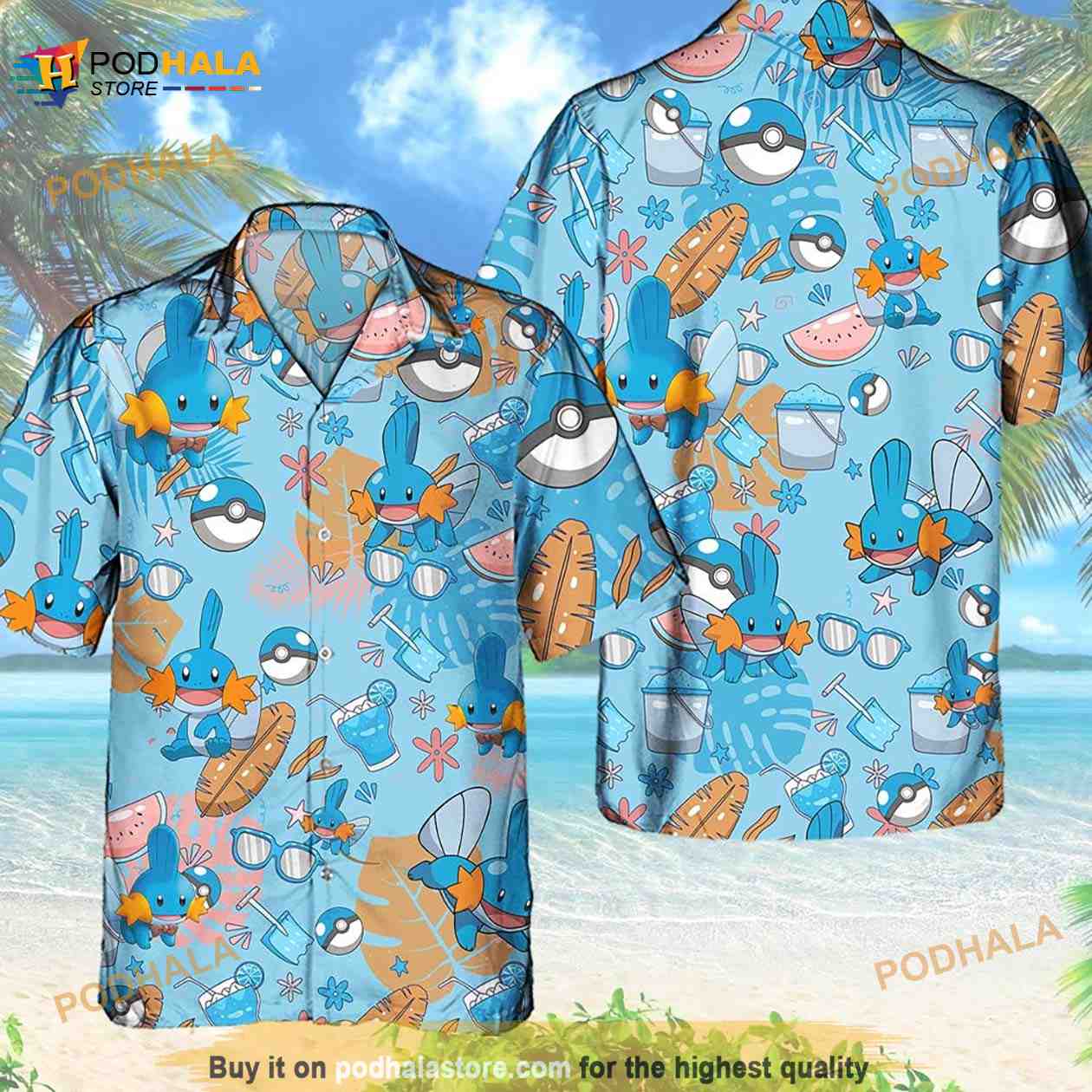 Pokemon-Mudkip-Hawaiian-Shirt-Aloha-Anime-Mudkip-Button-Up-Shirt-For-Pokemon-Fans.jpg