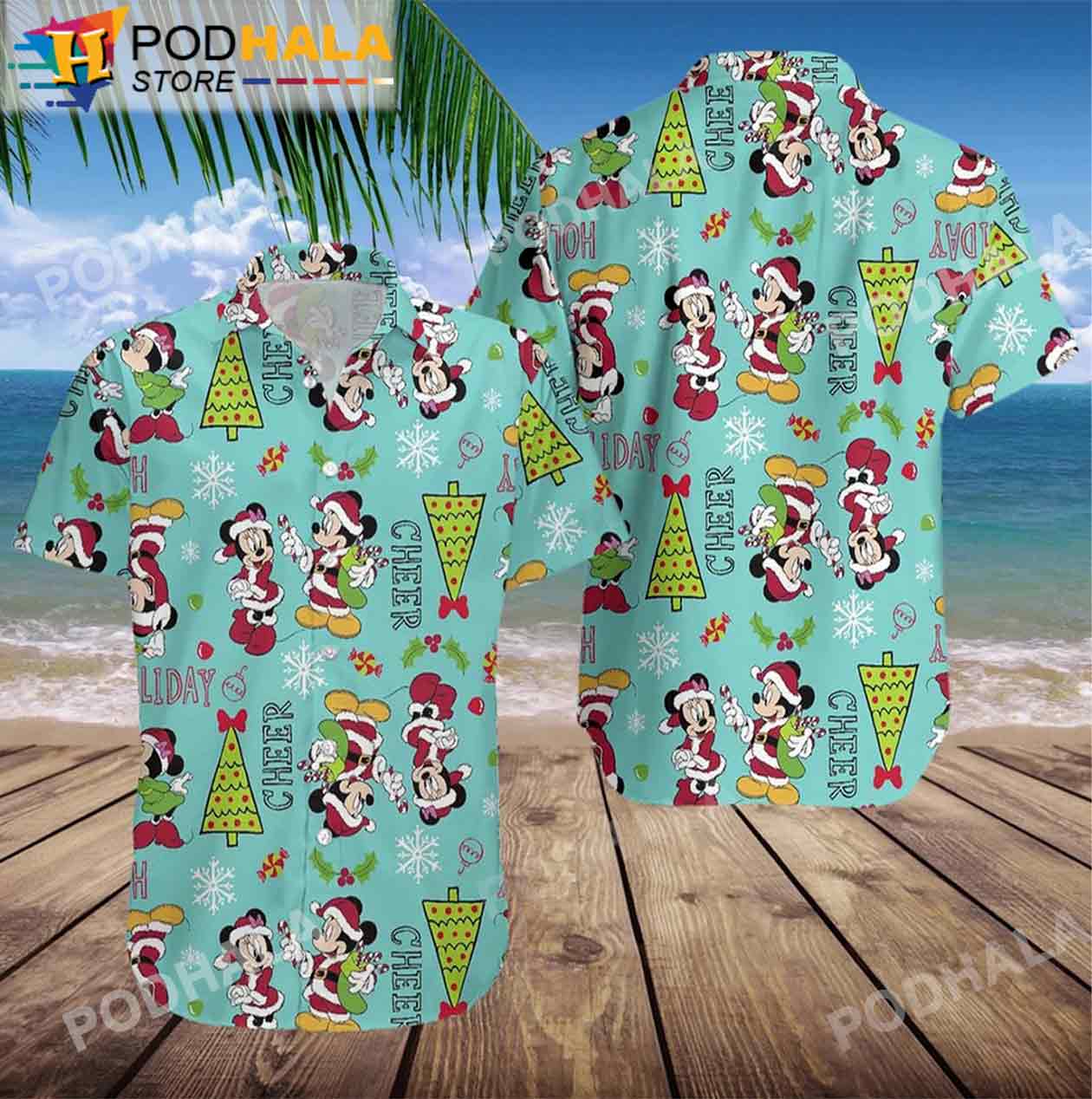 Santa-Claus-Mickey-Mouse-Christmas-Mickey-Mouse-Hawaiian-Shirt-3D.jpg