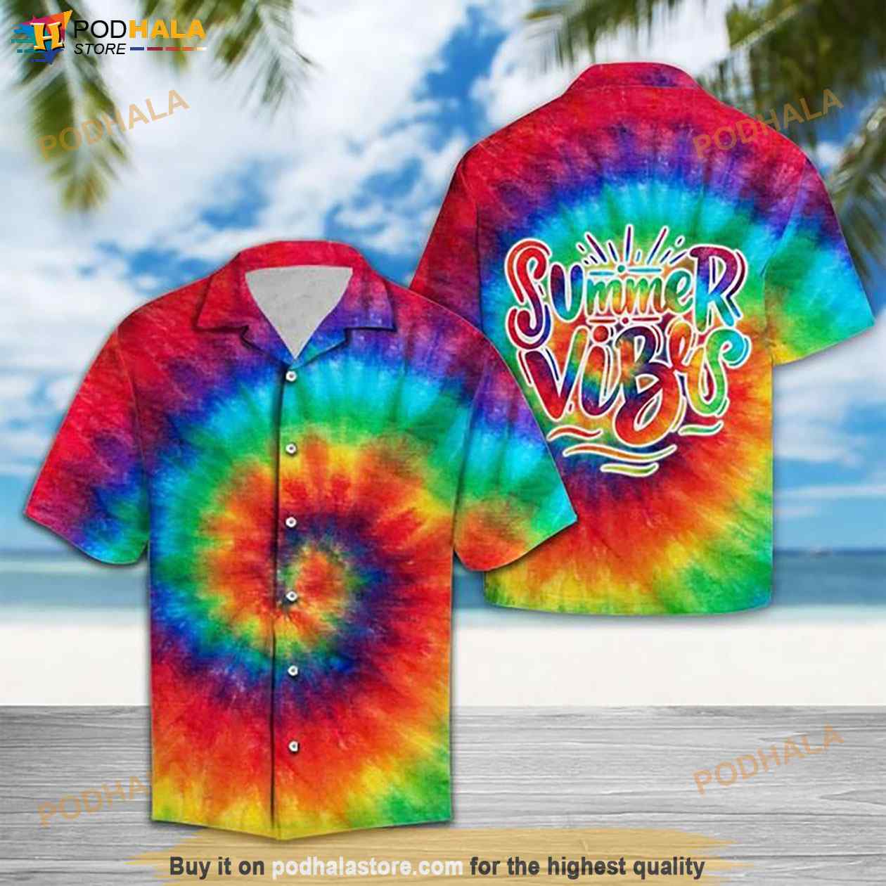 Summer-Vibes-Tie-Dye-Hawaiian-Shirt-Hawaiian-Button-Up-Shirt.jpg