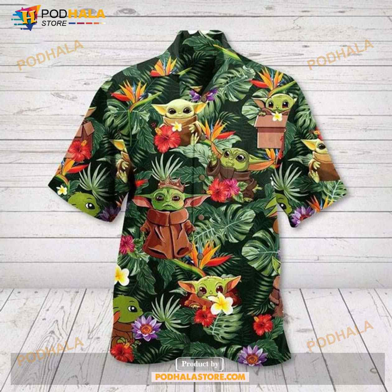 Sw-Baby-Yoda-Grogu-Cute-Tropical-Pattern-Green-Funny-Hawaiian-Shirt.jpg