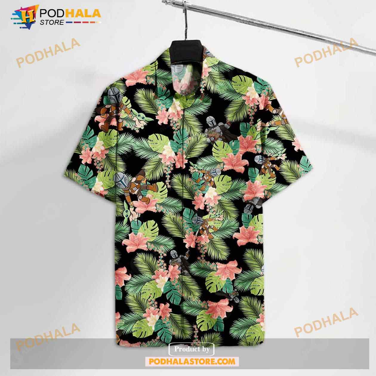 Sw-Mandalore-And-Baby-Yd-Tropical-Flowers-Funny-Hawaiian-Shirt.jpg
