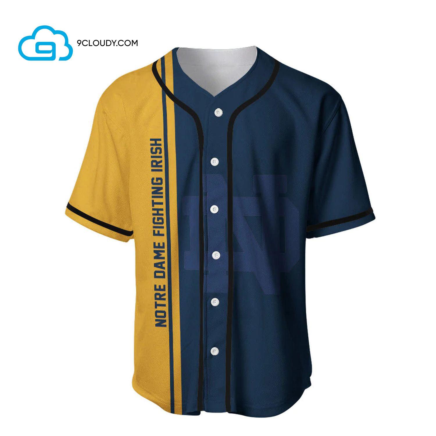 Notre Dame Fighting Irish Full Printing Baseball Jersey