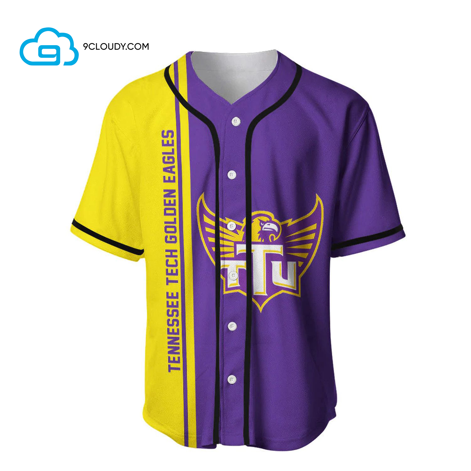 Tennessee Tech Golden Eagles Full Printing Baseball Jersey